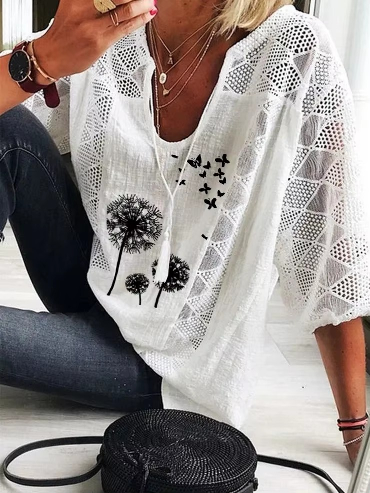 SUSAN ™ - Camicetta in pizzo