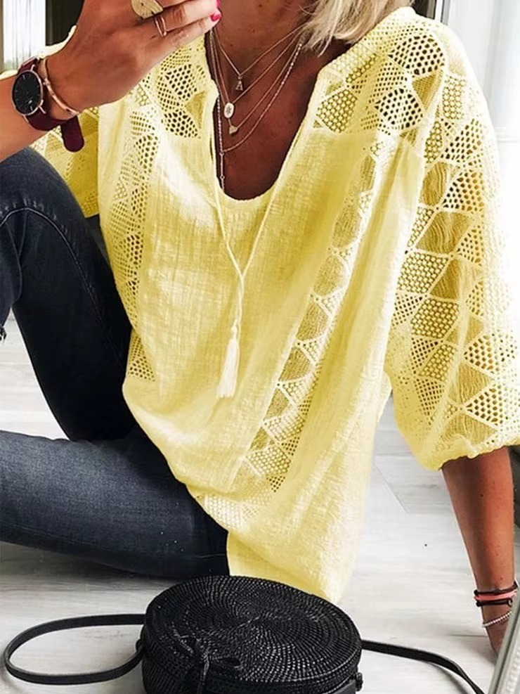 SUSAN ™ - Camicetta in pizzo